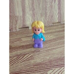 Fisher Price Little People Blonde Woman PVC Action Figure